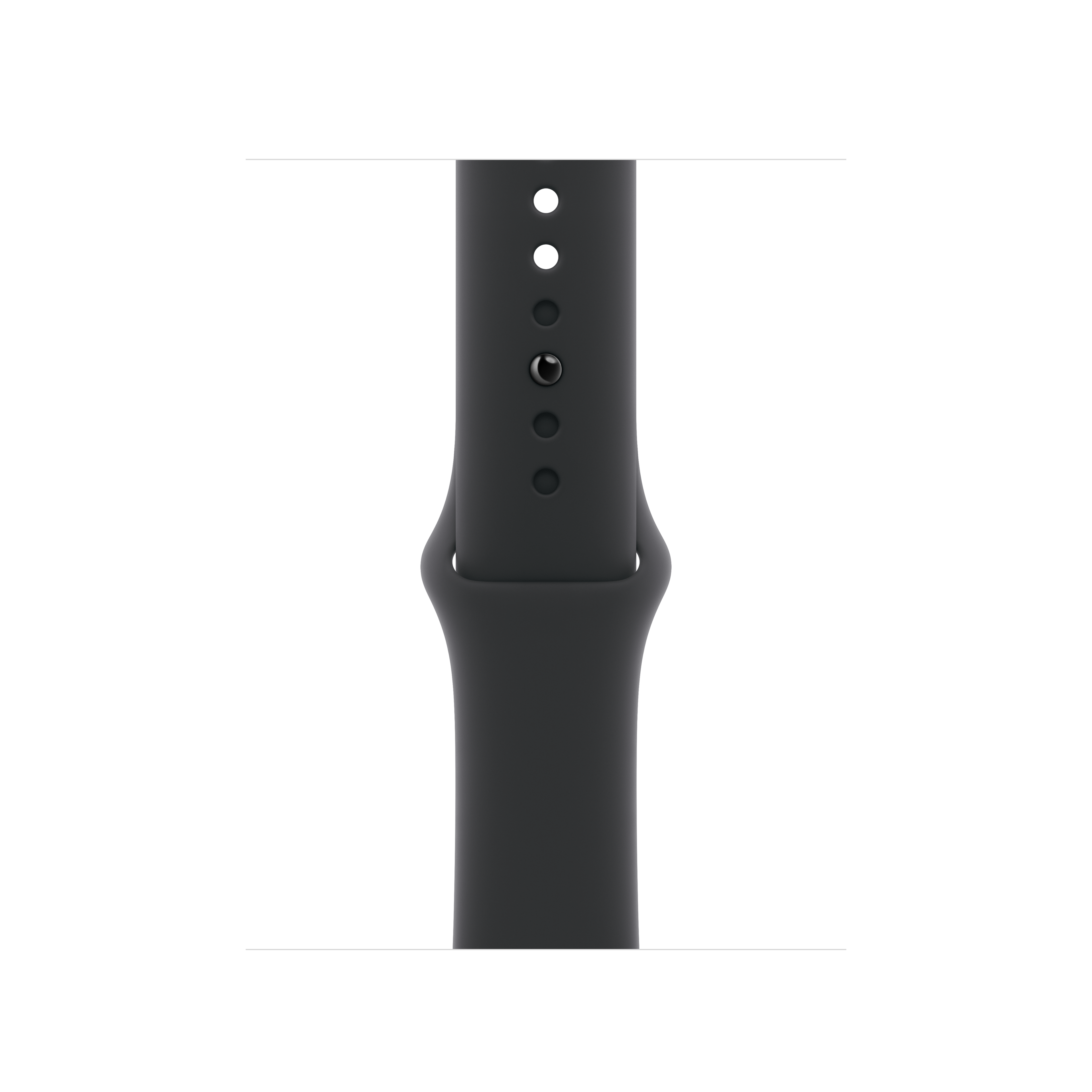 Apple 42mm Black Sport Band - M/L