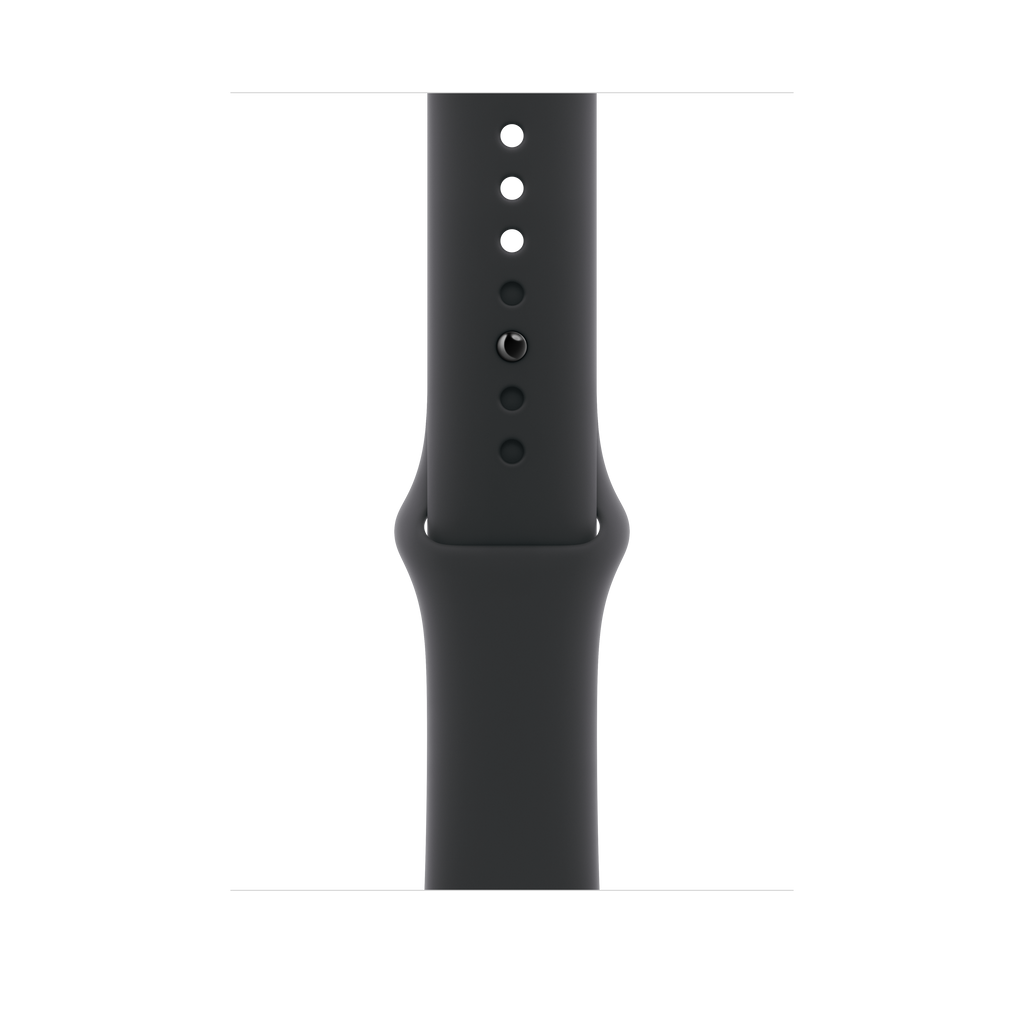 Apple 46mm Black Sport Band - S/M
