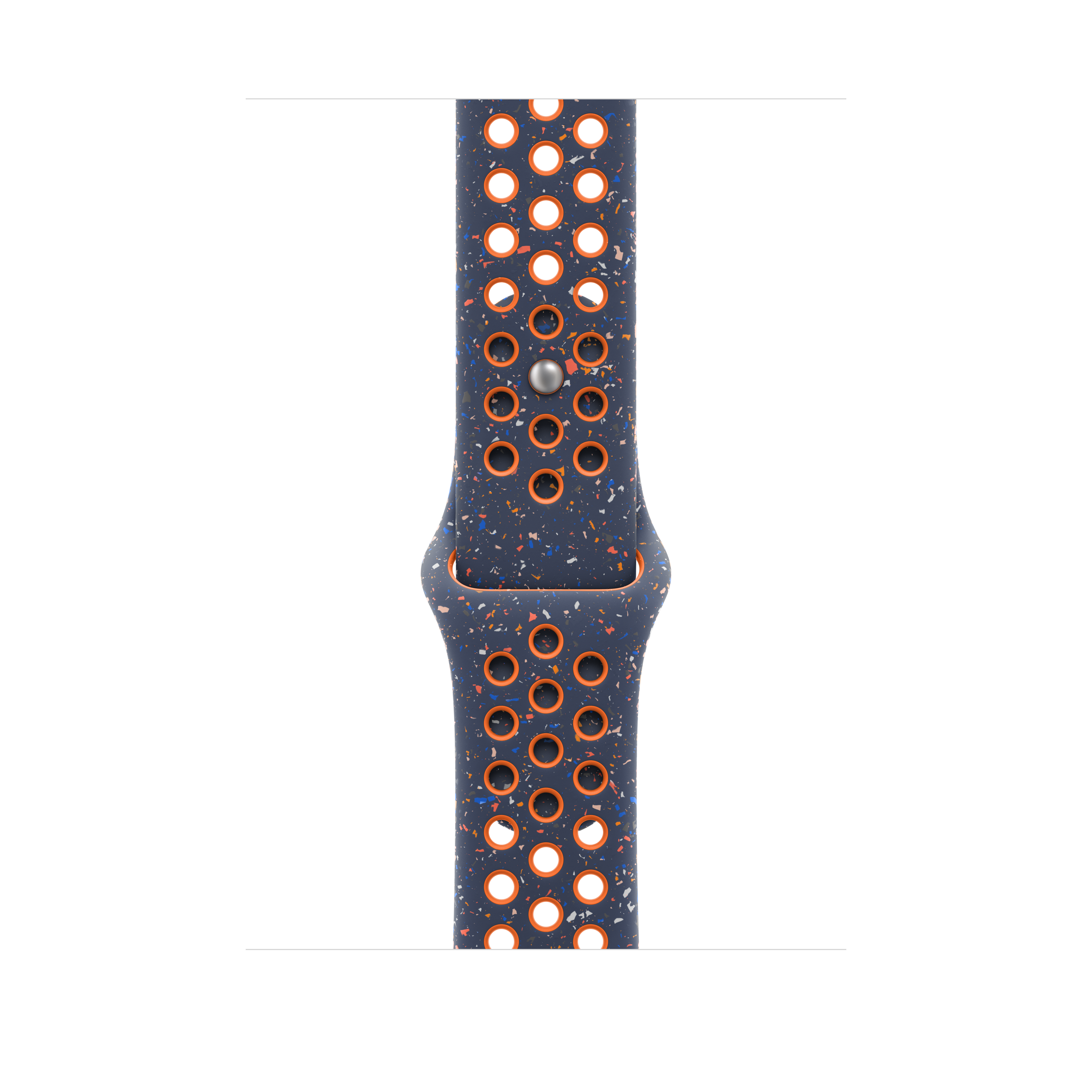Apple 46mm Blue Flame Nike Sport Band - M/L
