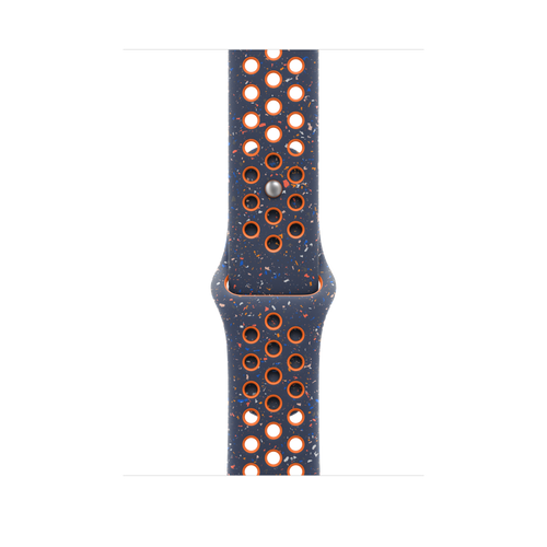 Apple 46mm Blue Flame Nike Sport Band - M/L