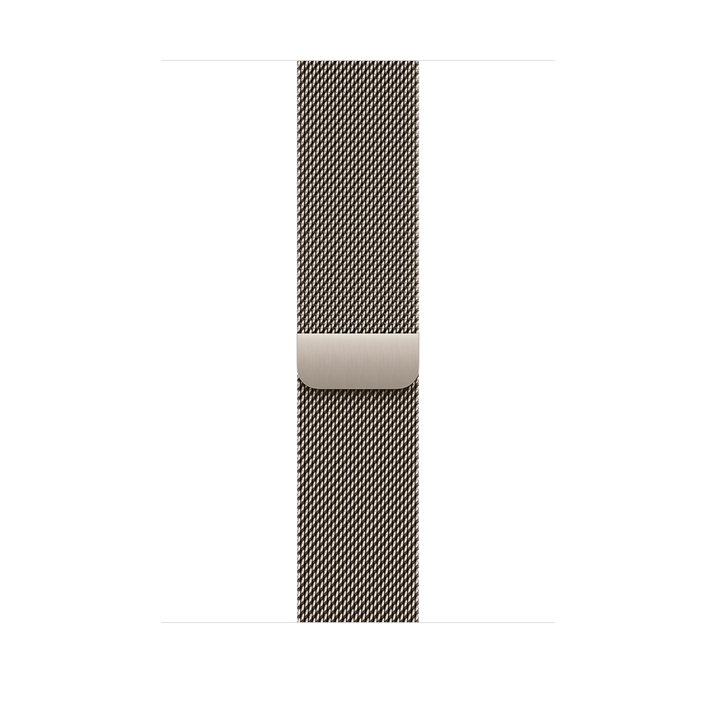 46mm Natural Milanese Loop - S/M