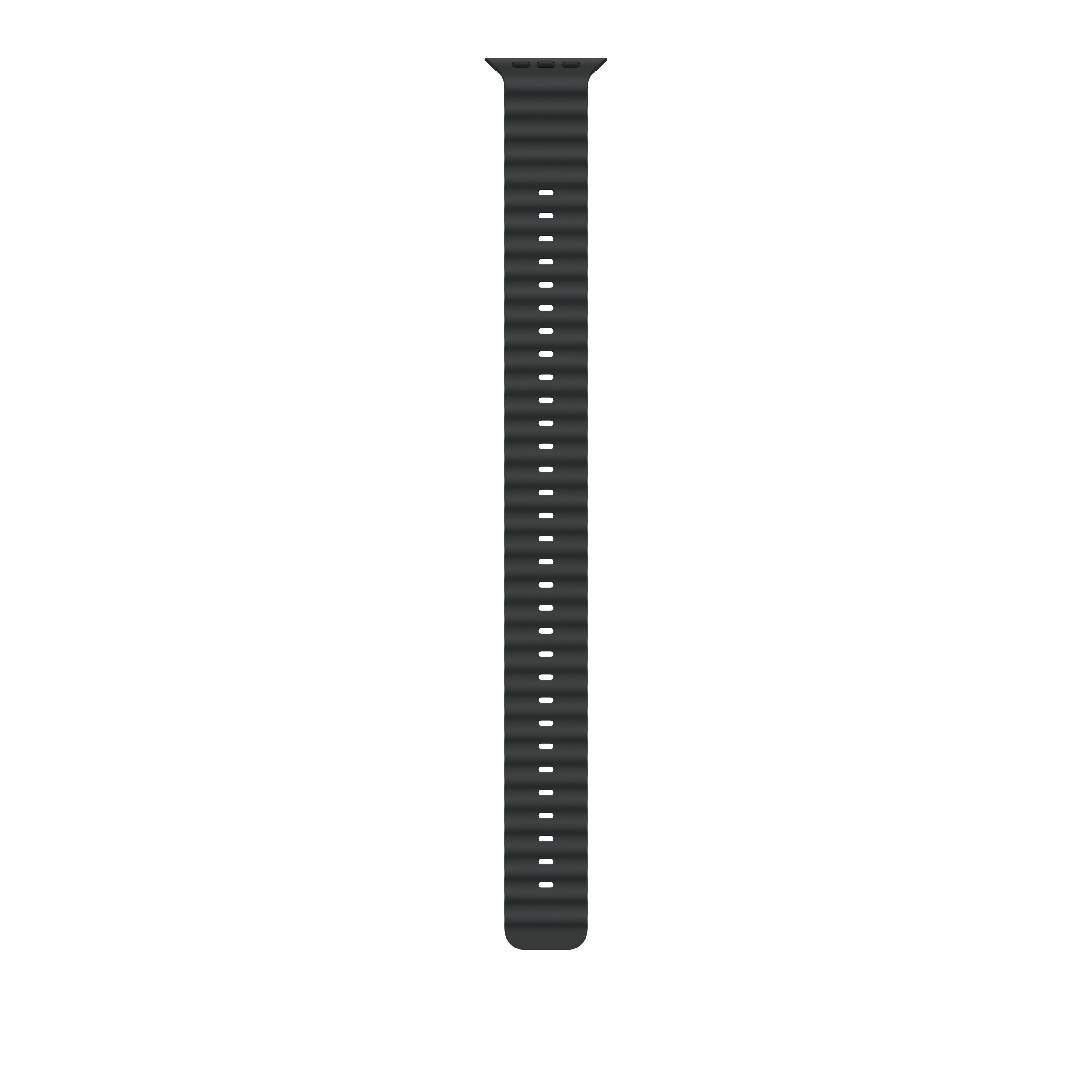 Apple 49mm Ice Blue Ocean Band Extension - Black Titanium Finish