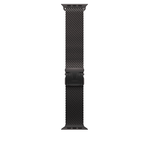49mm Black Titanium Milanese Loop - Medium
