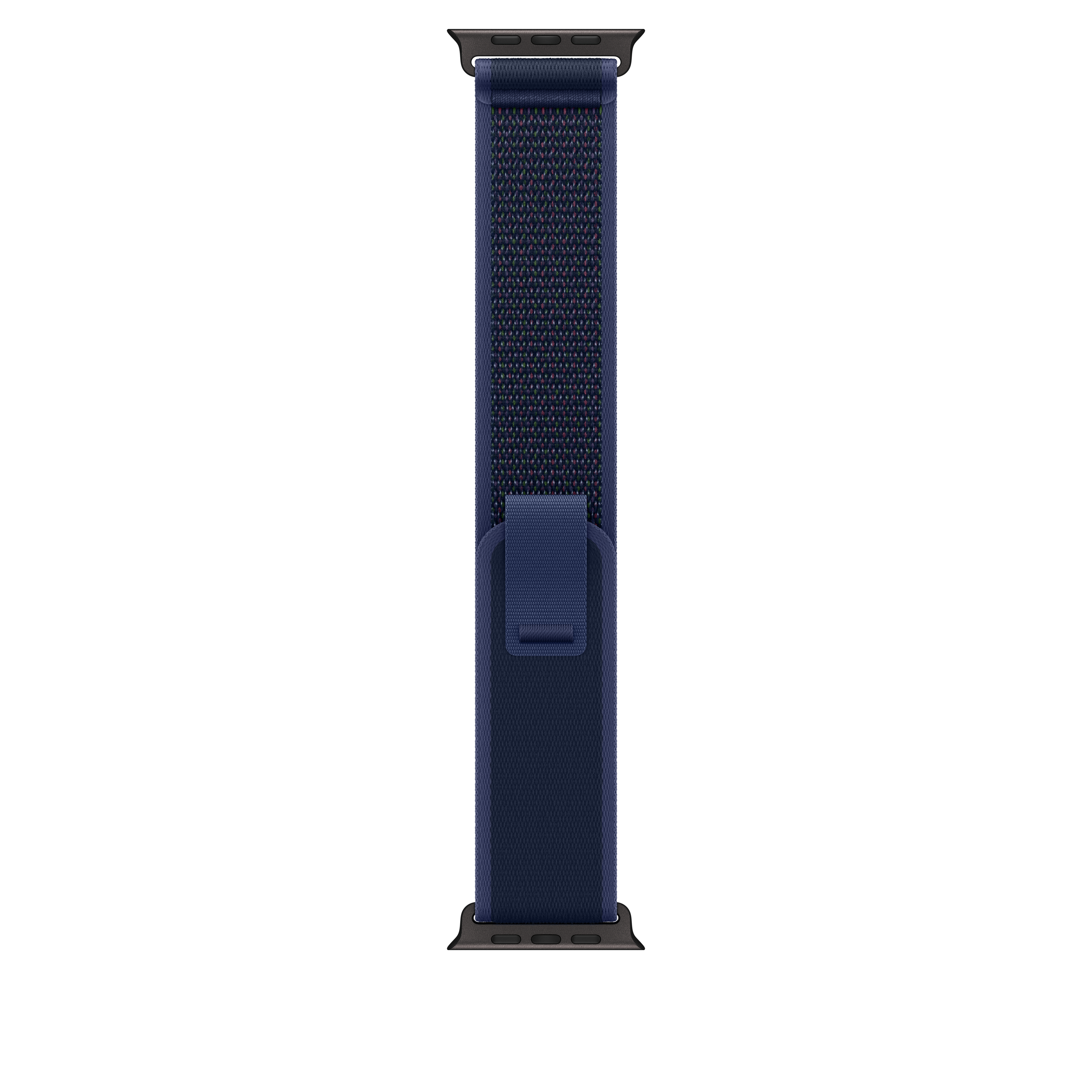 Apple 49mm Blue Trail Loop - M/L - Black Titanium Finish