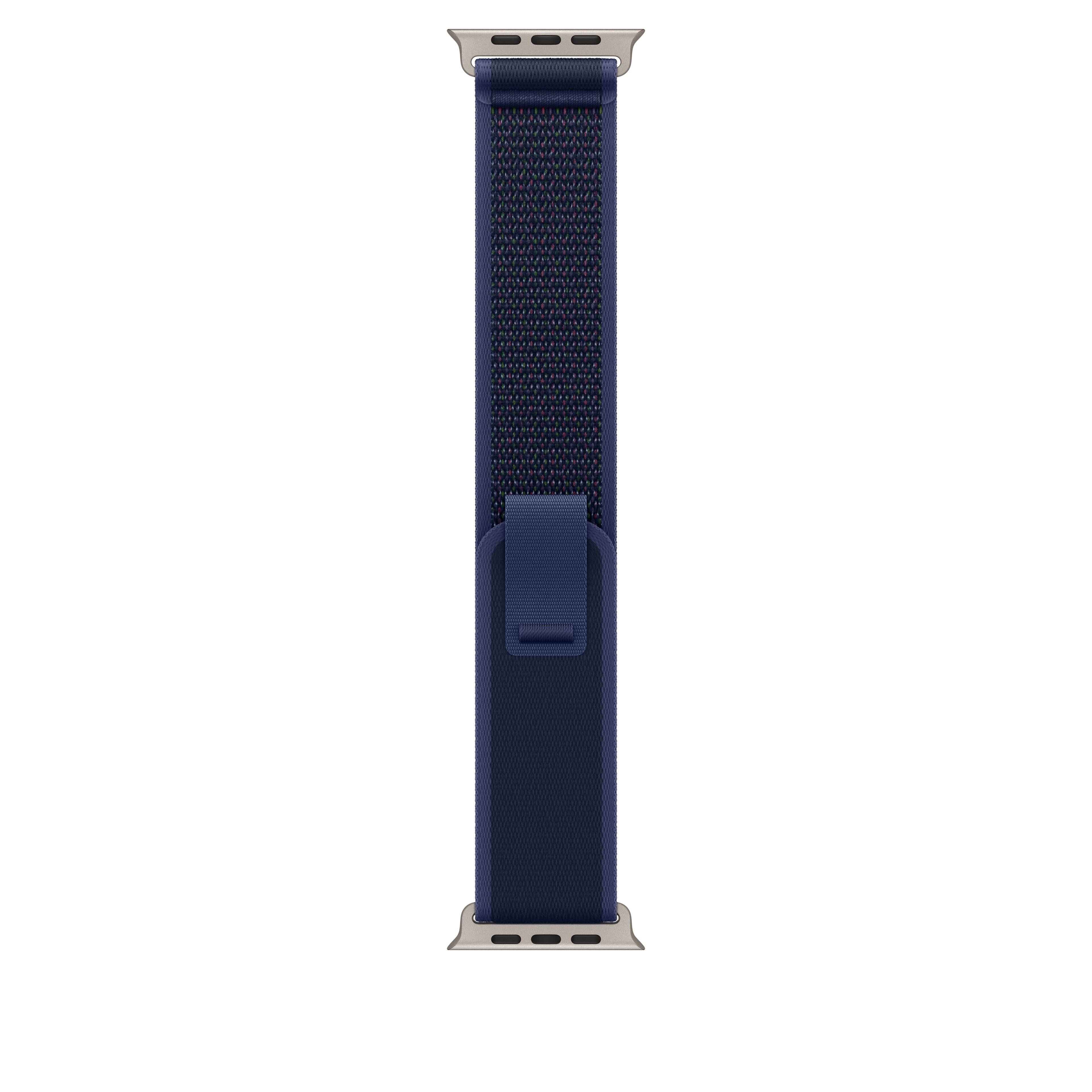 49mm Blue Trail Loop - S/M - Natural Titanium Finish