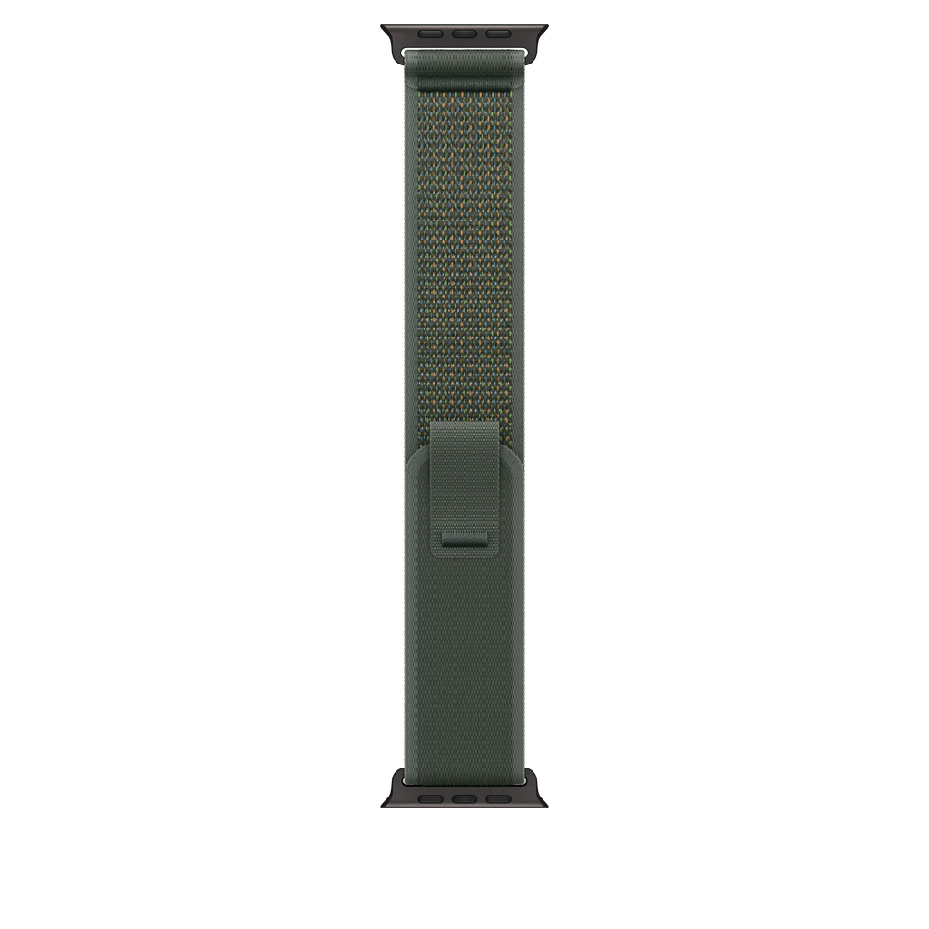 Apple 49mm Green Trail Loop - S/M - Black Titanium Finish
