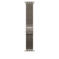 49mm Natural Titanium Milanese Loop - Medium