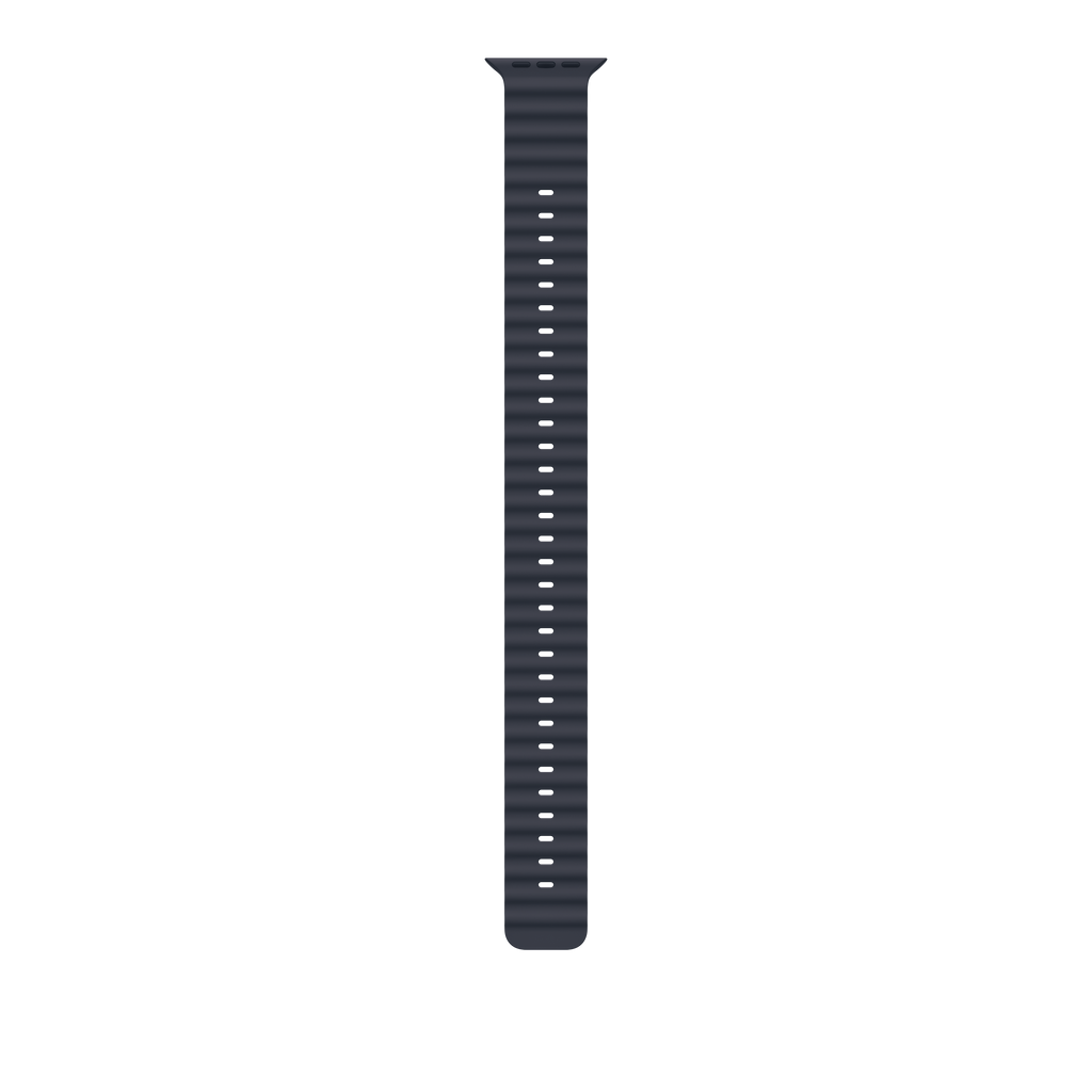 Apple 49mm Ice Blue Ocean Band Extension - Black Titanium Finish
