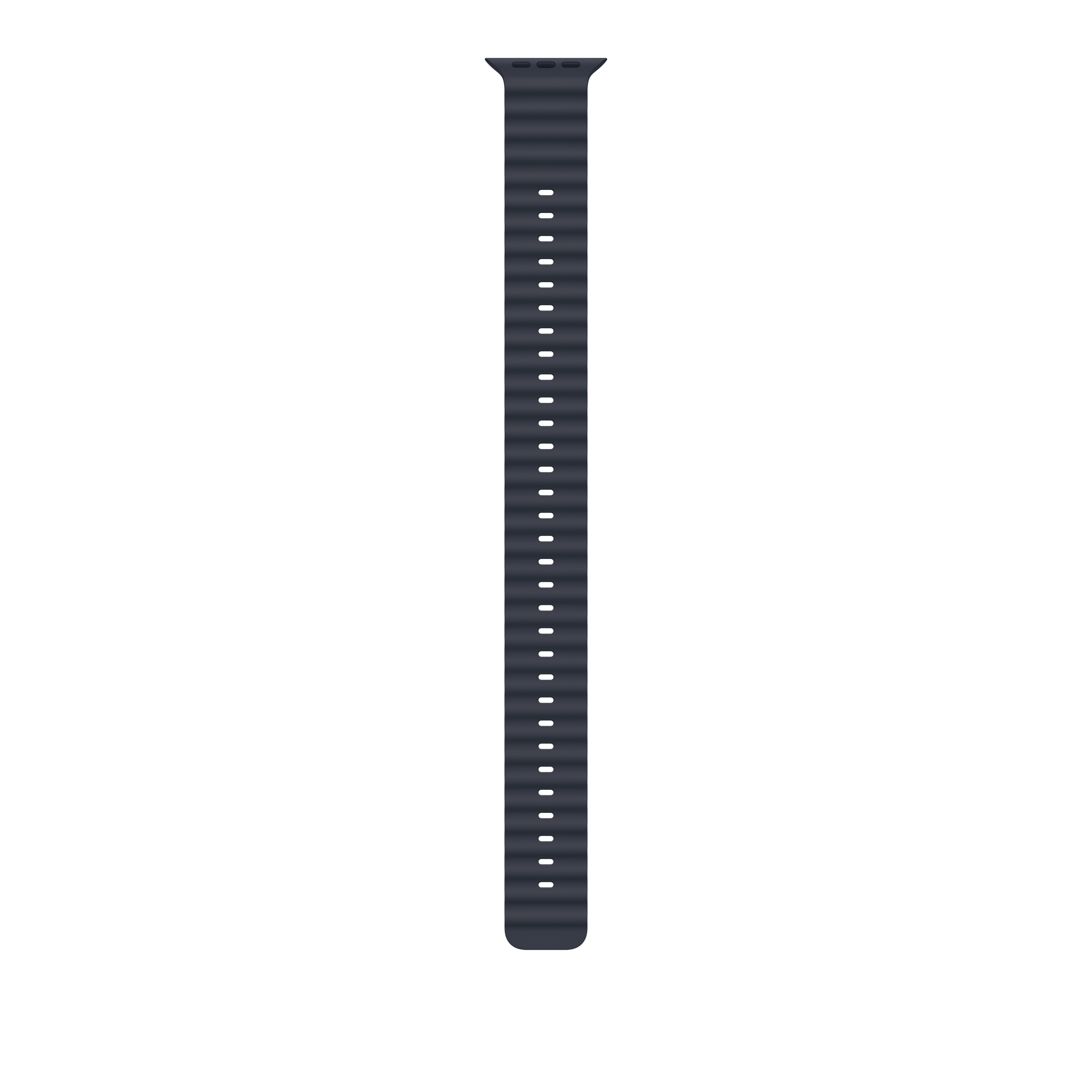 Apple 49mm Ice Blue Ocean Band Extension - Black Titanium Finish
