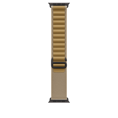 Apple 49mm Tan Alpine Loop - Large - Black Titanium Finish