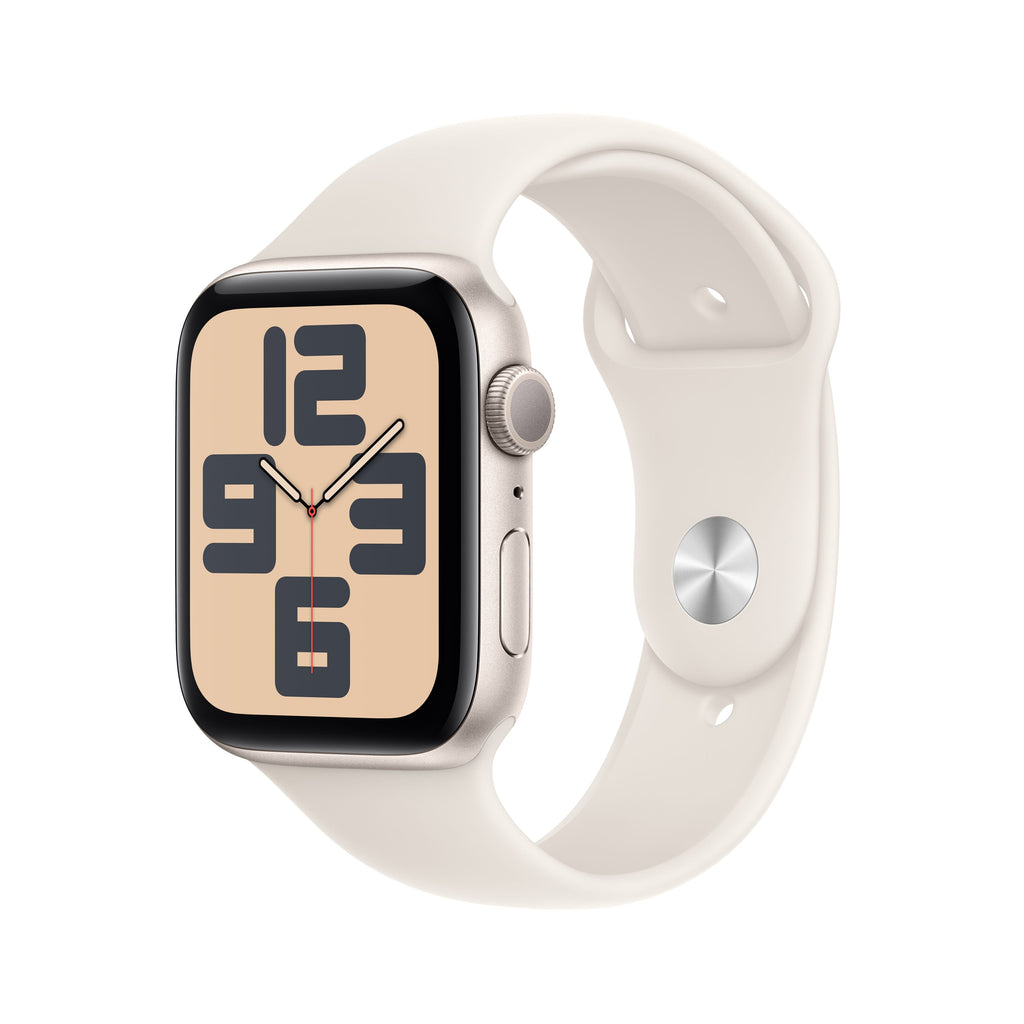 Apple Watch SE GPS 44mm Midnight Aluminium Case with Midnight Sport Band - S/M