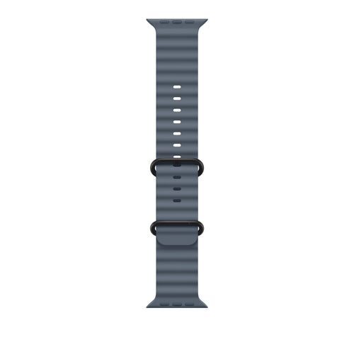 Apple 49mm Anchor Blue Ocean Band - Black Titanium Finish