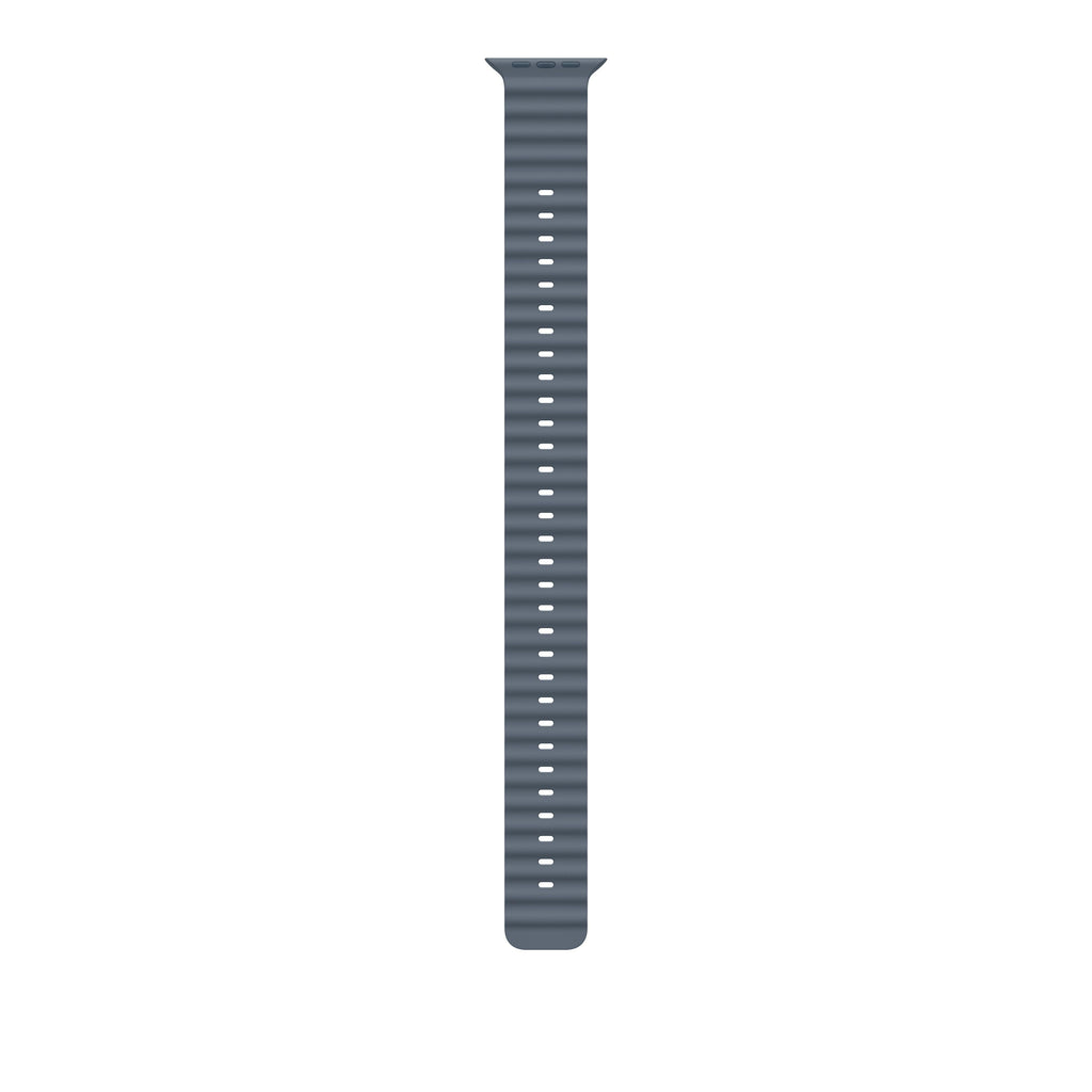 49mm Ice Blue Ocean Band Extension - Black Titanium Finish