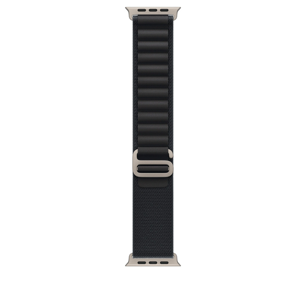Apple 49mm Tan Alpine Loop - Large - Black Titanium Finish