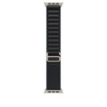 Apple 49mm Tan Alpine Loop - Large - Black Titanium Finish