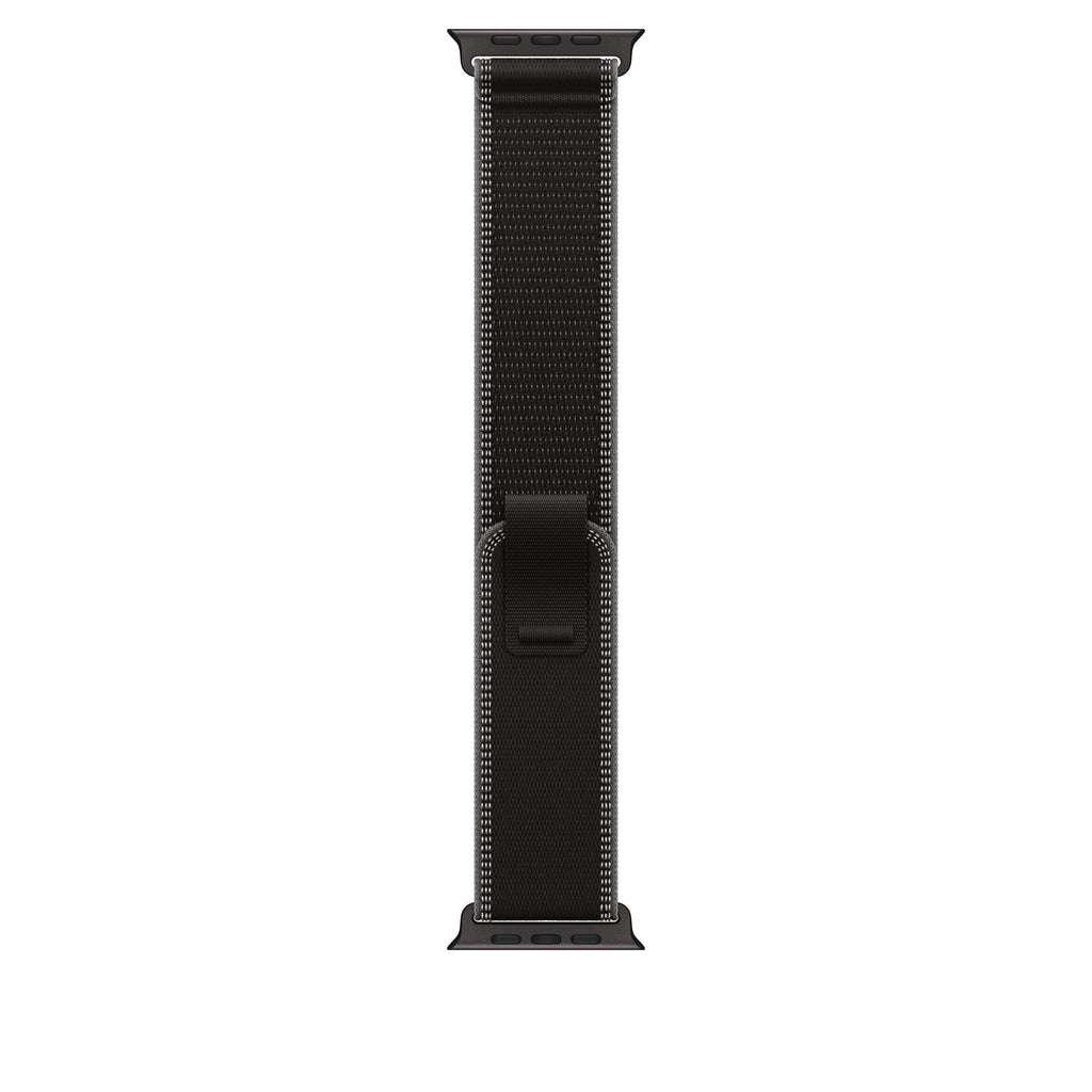 Apple 49mm Black/Charcoal Trail Loop - S/M - Black Titanium Finish