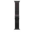 49mm Black Titanium Milanese Loop - Medium