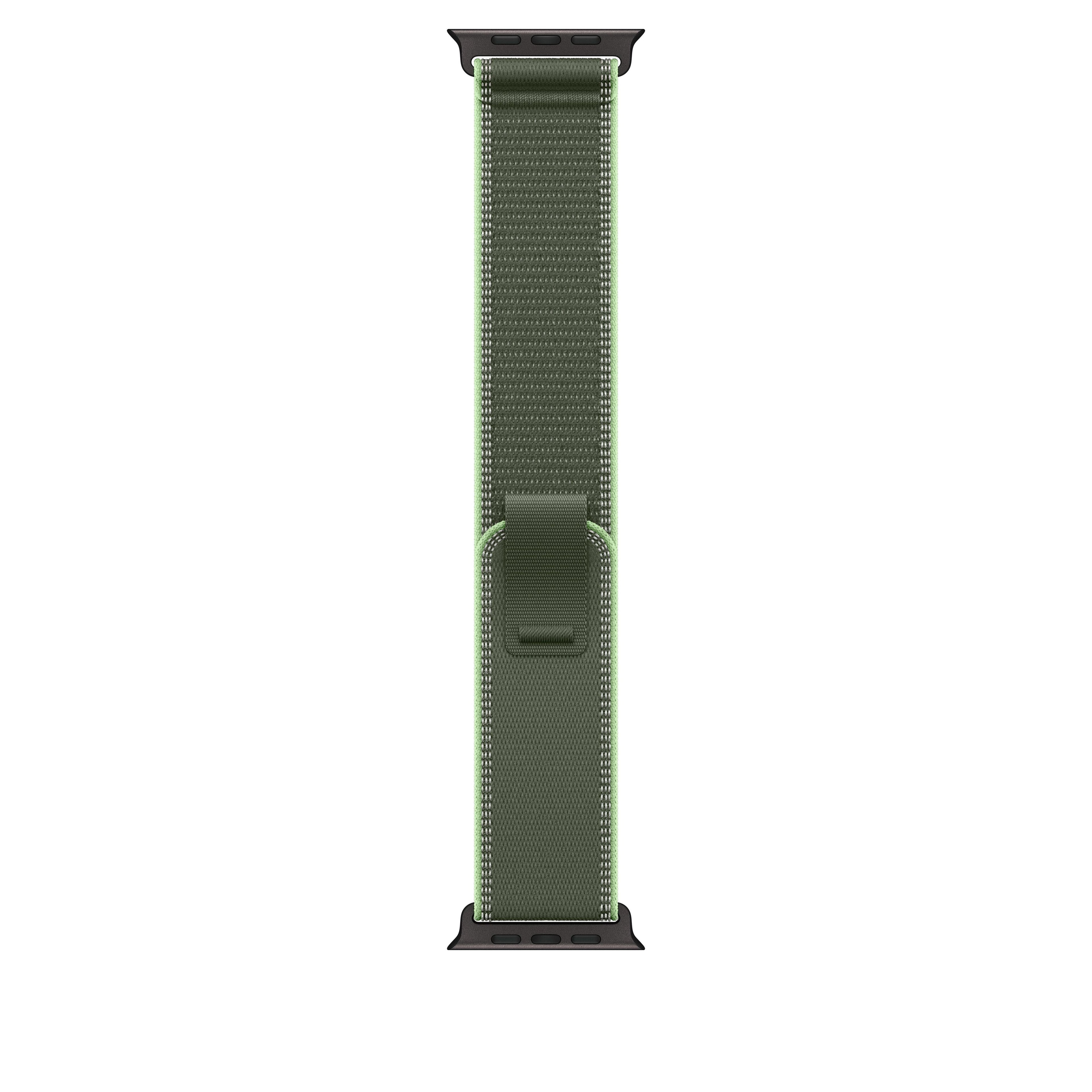 49mm Green/Neon Trail Loop - M/L - Black Titanium Finish