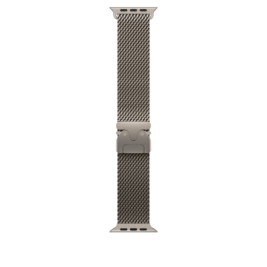 Apple 49mm Black Titanium Milanese Loop - Medium