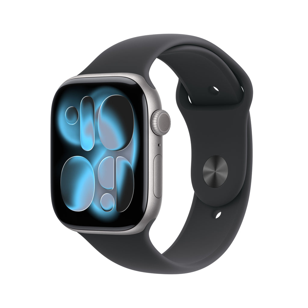 Apple Watch Series 11 GPS 42mm Silver Aluminium Case with Purple Fog Sport Band - M/L