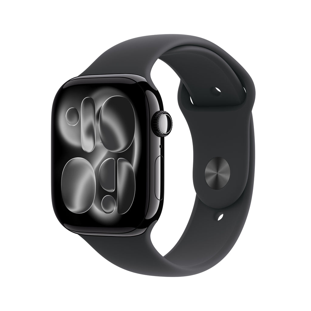 Apple Watch Series 11 GPS 46mm Space Grey Aluminium Case with Black Sport Band - M/L