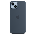 iPhone 14 Silicone Case with MagSafe - Storm Blue