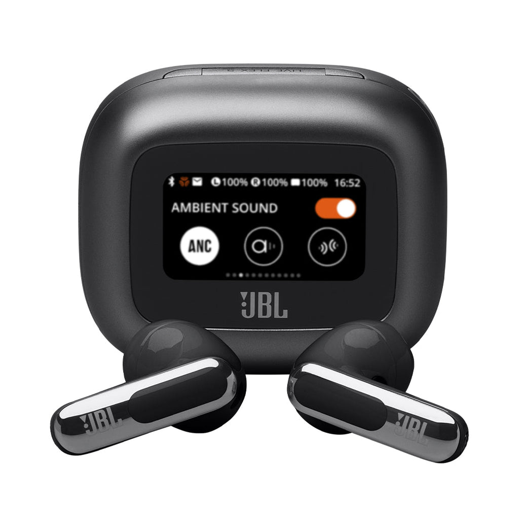 JBL Live Flex True Wireless Noise Cancelling Earbuds (Silver)