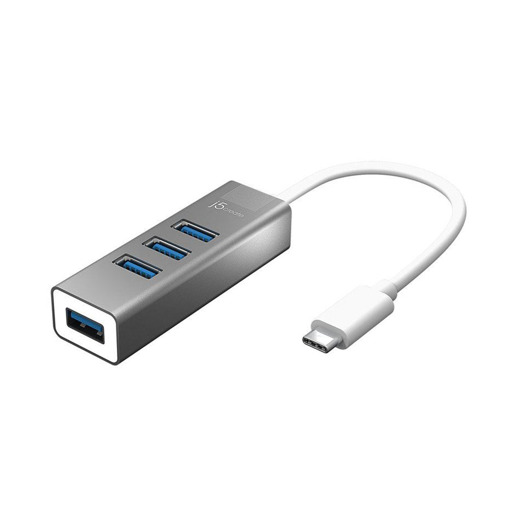 j5create JCH344 USB 3.2 Gen 1 (Type-C) 4-Port HUB