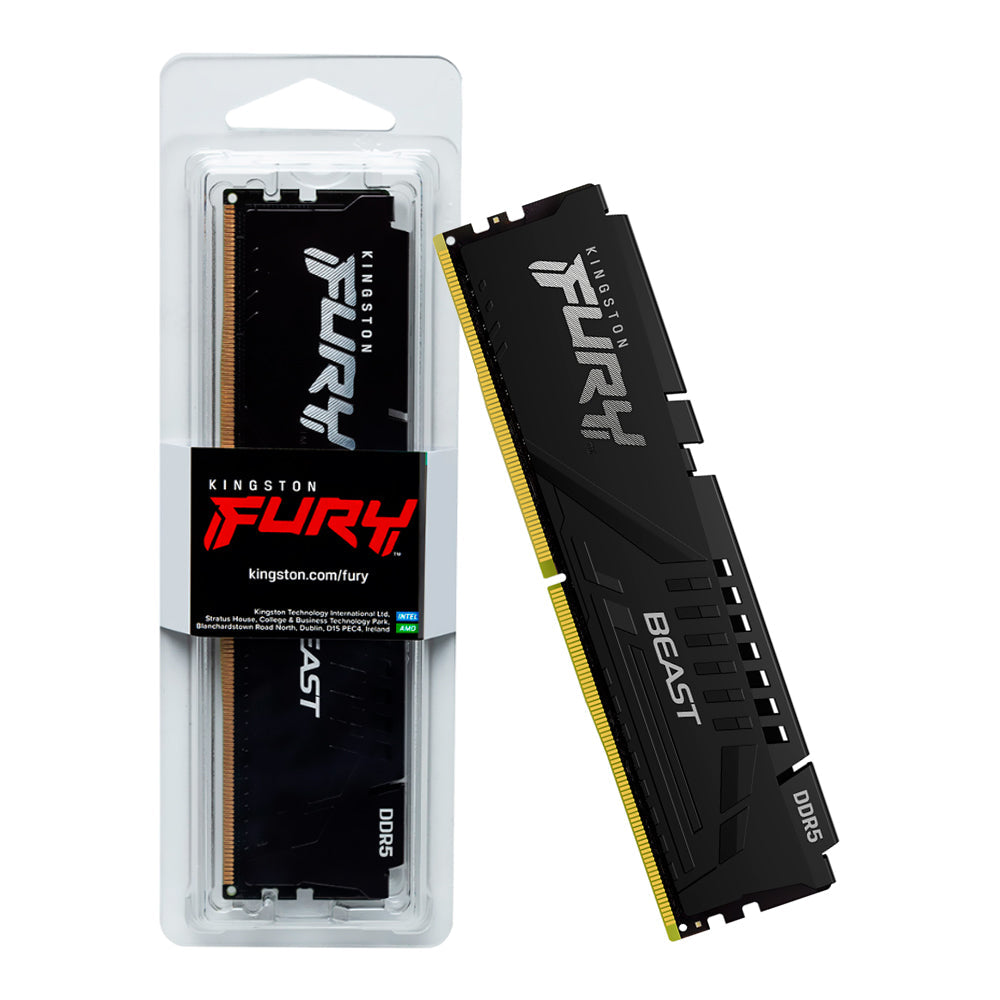Kingston Fury Beast 16GB DDR5 6000Mhz RAM KF560C36BBE2-16