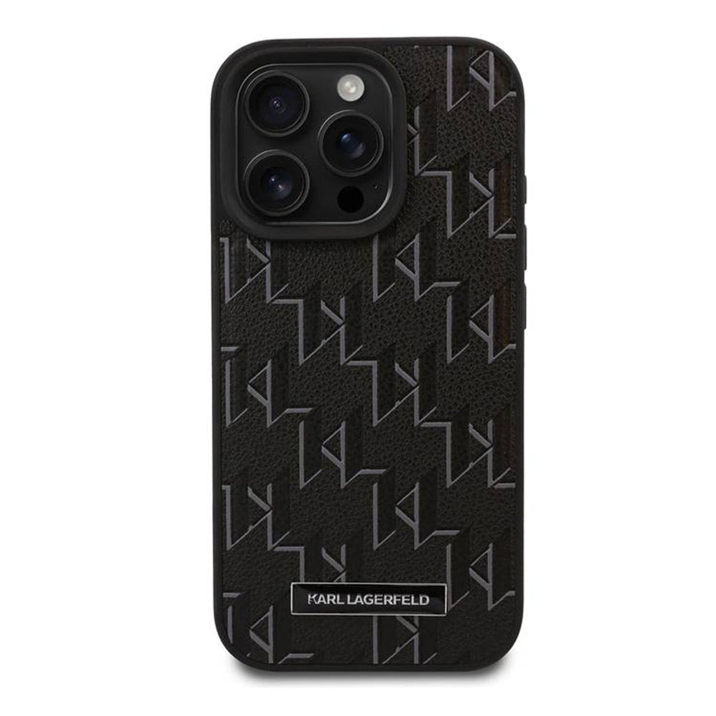 Karl Lagerfeld Liquid Glitter Hard Case for iPhone 16 Pro Max