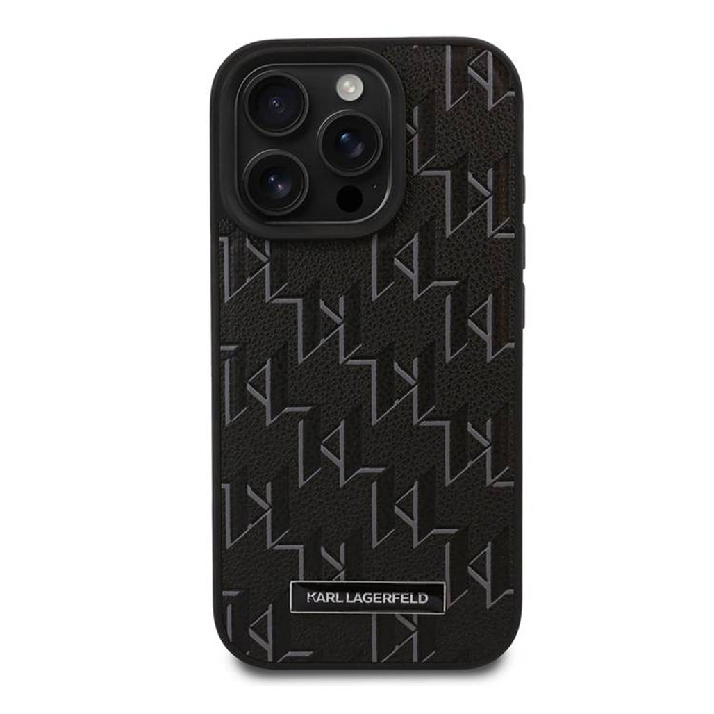 Karl Lagerfeld Liquid Glitter Hard Case for iPhone 16 Pro Max