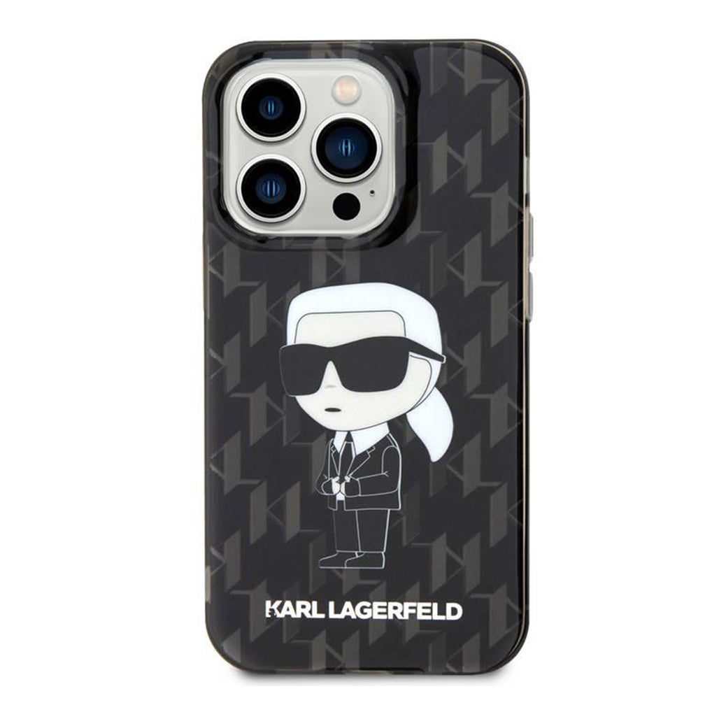 Karl Lagerfeld Liquid Glitter Hard Case for iPhone 16 Pro Max