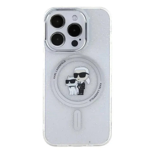 Karl Lagerfeld MagSafe Glitter Hard Case for iPhone 16 Pro Max