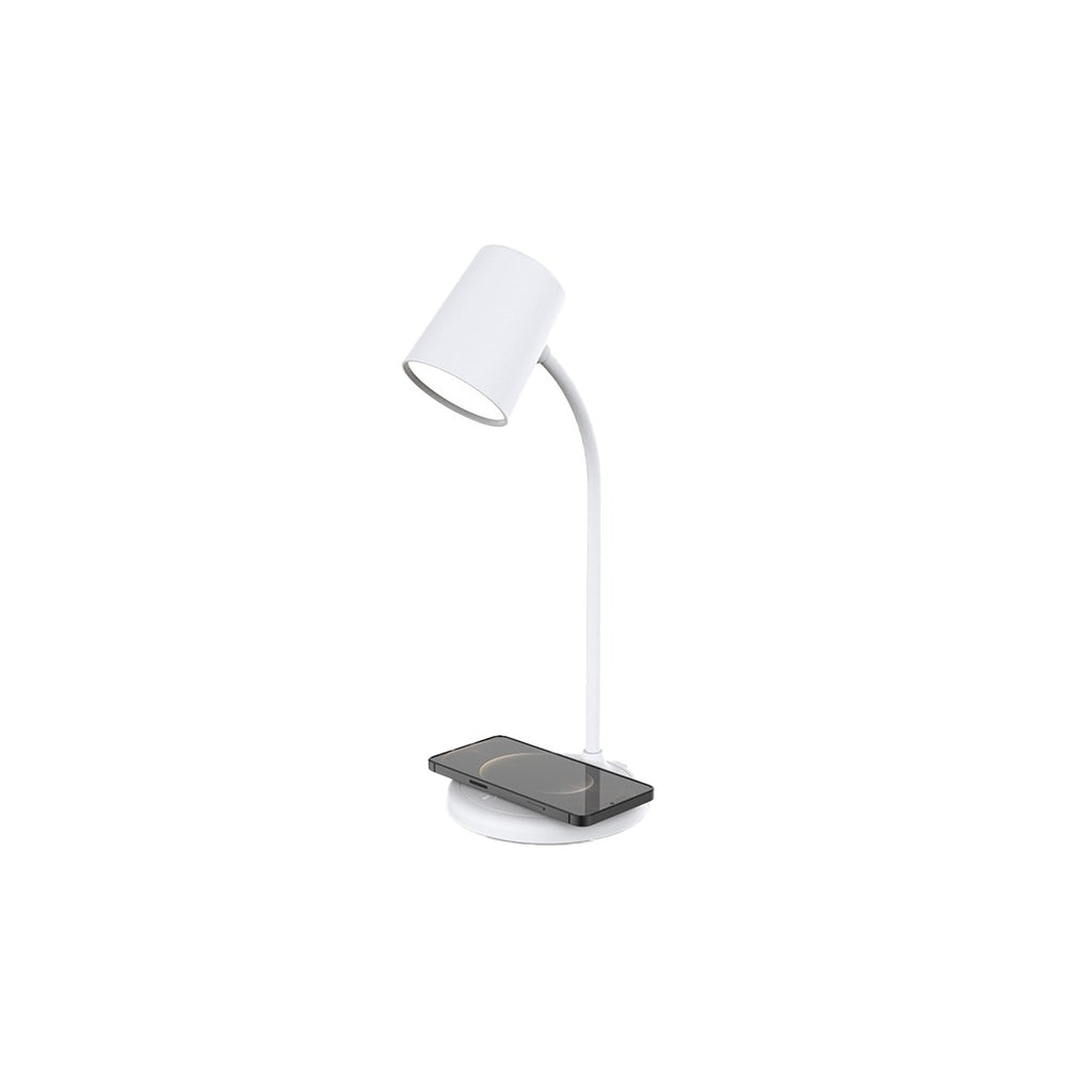 Conqueror Lightning LED Desk Lamp 10W with Wireless Charging Function and Bluetooth Speaker - LDL18