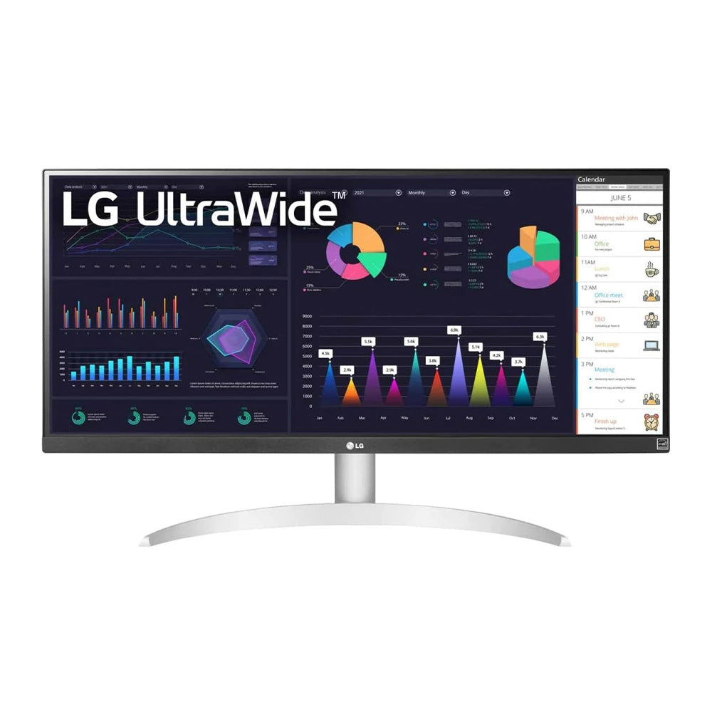 LG 29" UltraWide FHD HDR10 AMD FreeSync IPS Monitor with USB Type-C - 29WQ600-W