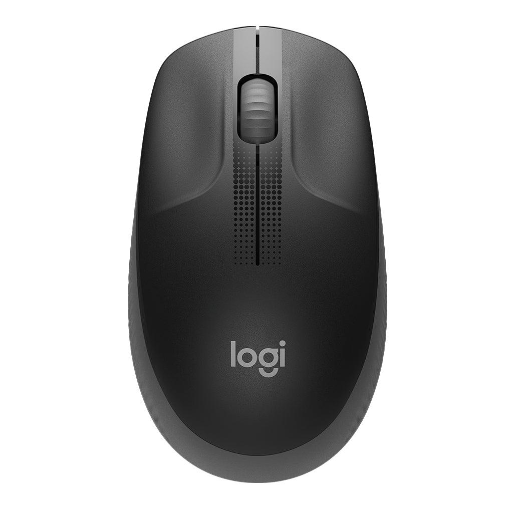 Logitech M190 Wireless Mouse - Full-Size Ergonomic Design