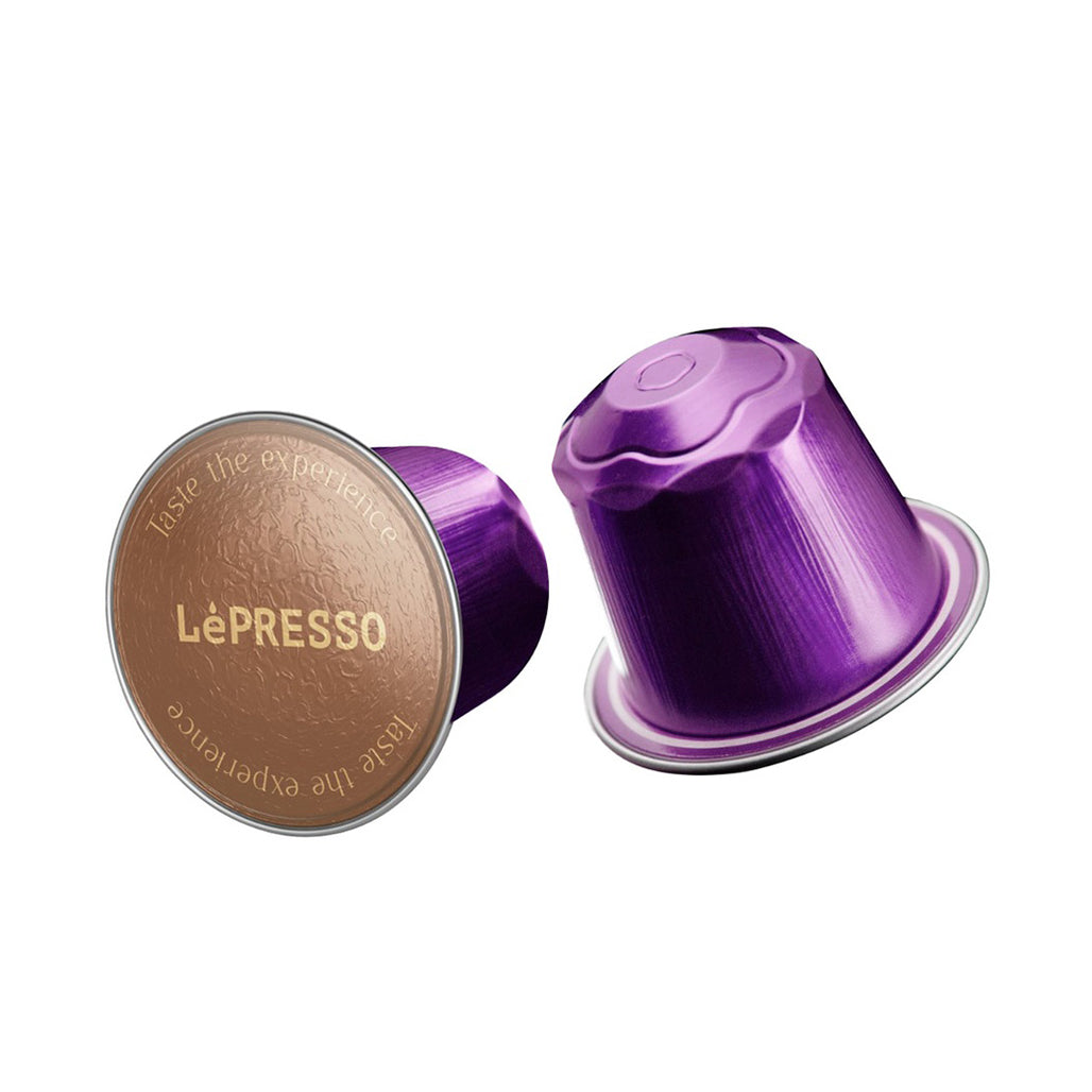 LePresso Aluminum Coffee Capsules - Intenso Blend (10pcs)