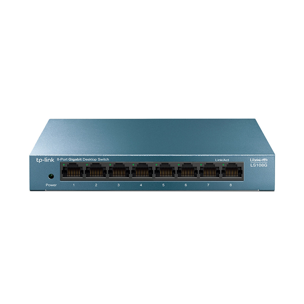 TP-Link LS108G - 8-Port 10/100/1000Mbps Desktop Network Switch