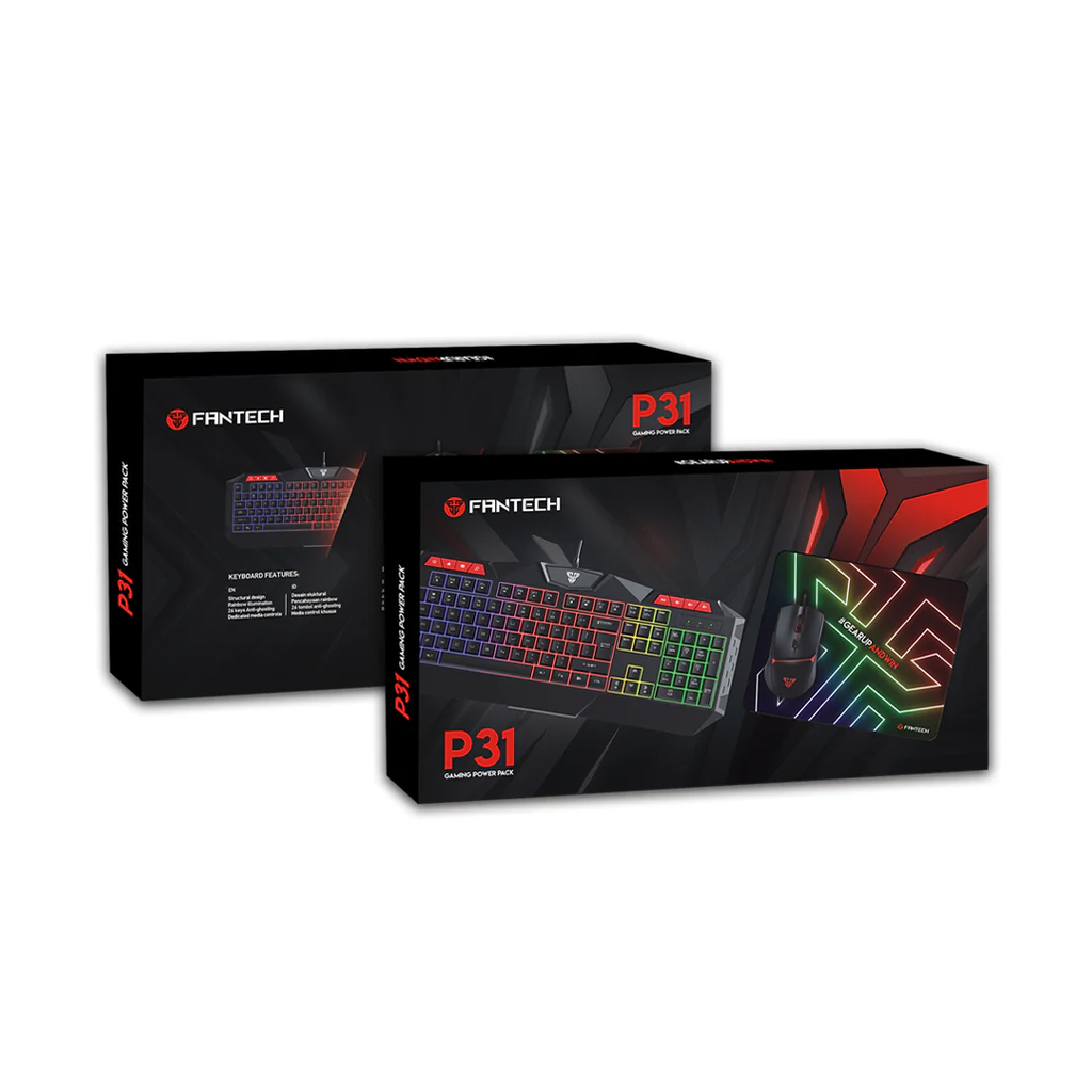 Fantech Gaming Combo 3-in-1 Mouse, Keyboard & Mouse Pad | P31