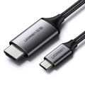 UGREEN USB-C Male to HDMI Male Braided Cable 1.5m, Support 4K*2K@60Hz - MM142 50570