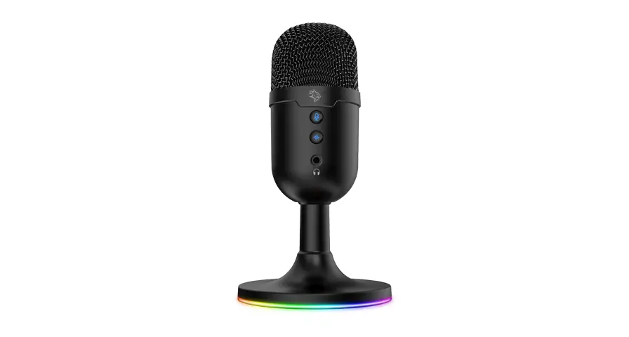 Porodo Gaming Omni-Directional USB Microphone - Black