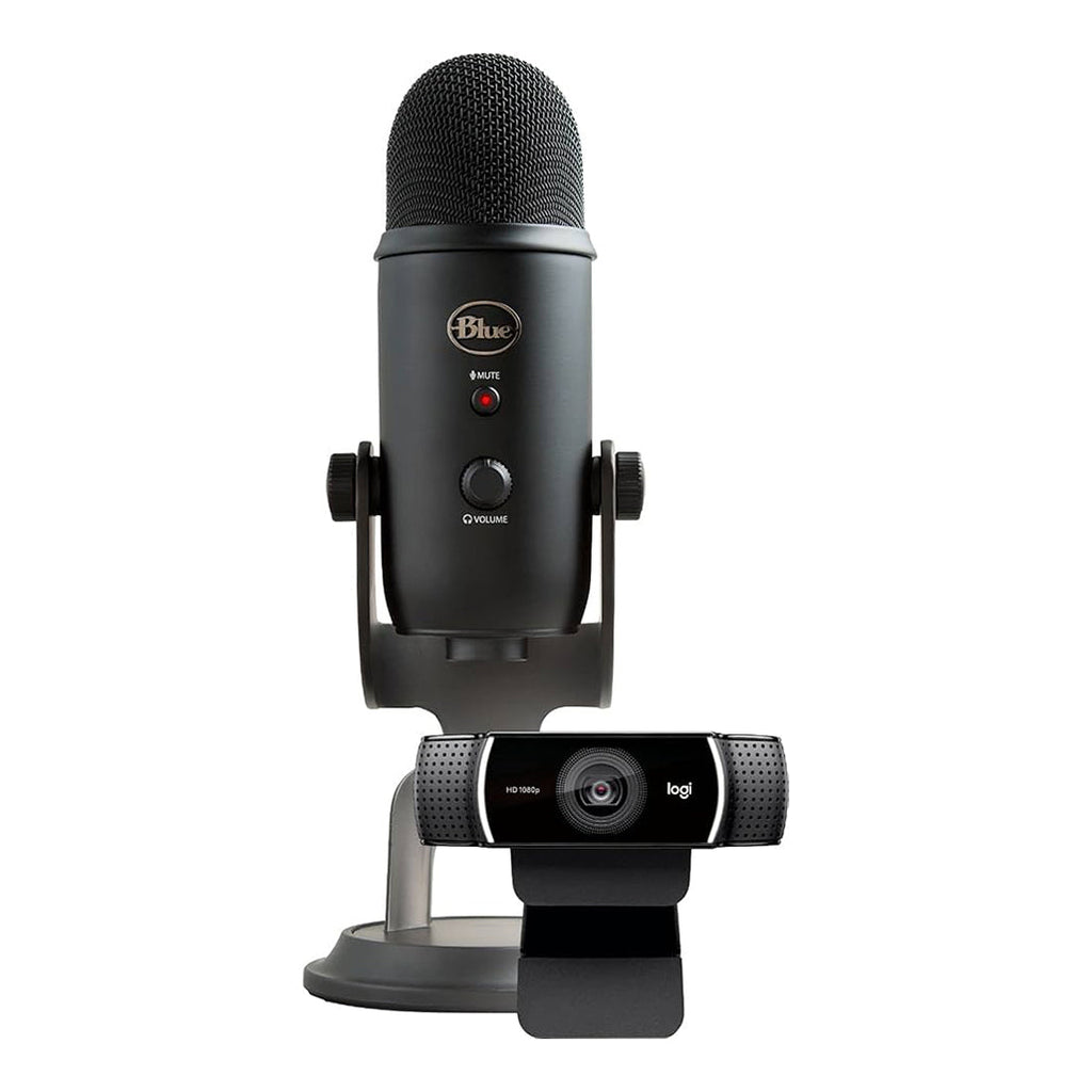 Logitech Pro Streamer Pack - Yeti Mic + C922 Webcam
