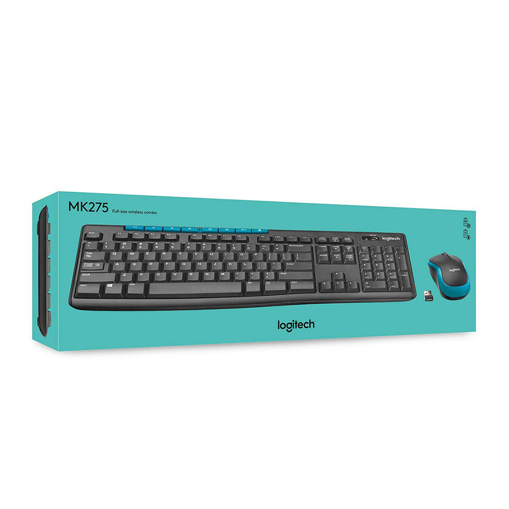 Logitech MK275 Wireless Keyboard and Mouse Combo
