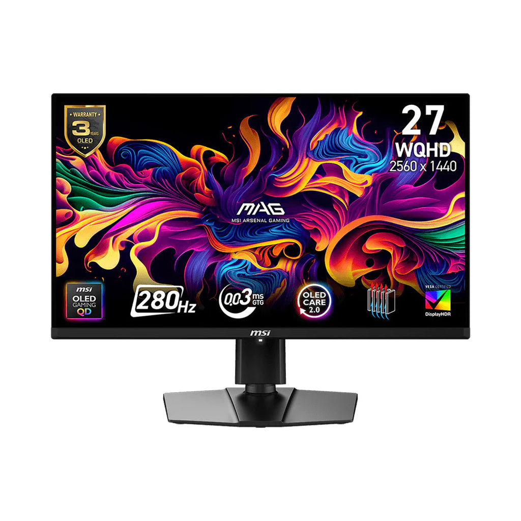 MSI MAG 271QP QD-OLED X28 - 26.5" 280Hz Gaming Monitor