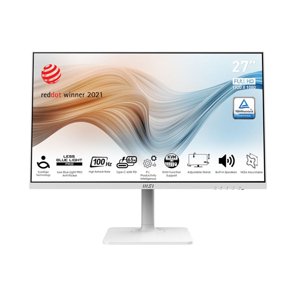 MSI Modern MD272XPW - White 27-inch Monitor