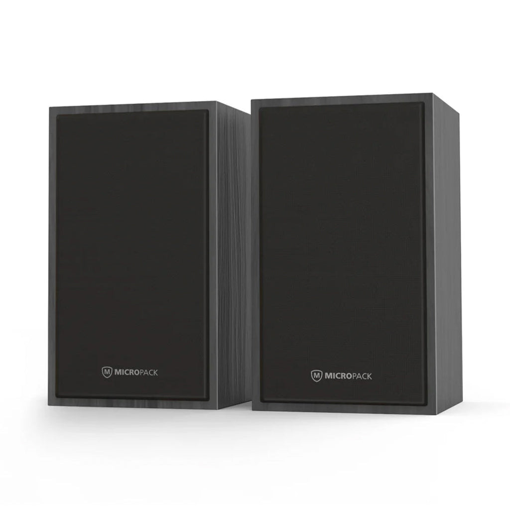 Micropack MS-215A Wired Multimedia Wooden Speakers