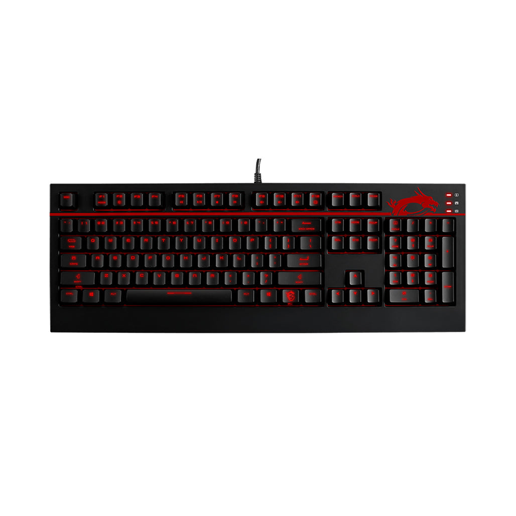 MSI GK-701 USB 2.0 Backlit Mechanical Gaming Keyboard