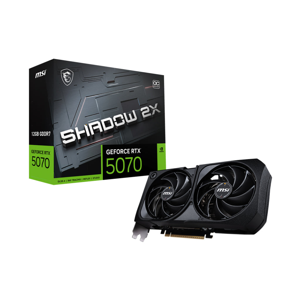 MSI GeForce RTX 5070 12G SHADOW 2X OC
