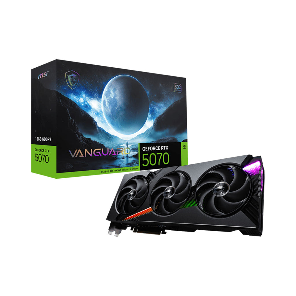 MSI GeForce RTX 5070 12G VANGUARD SOC