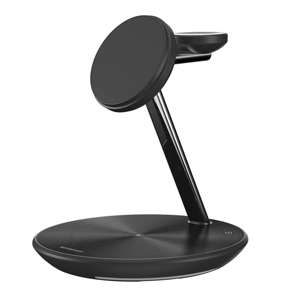 MagEasy PowerStation 5 in 1 Wireless Charging Stand - White